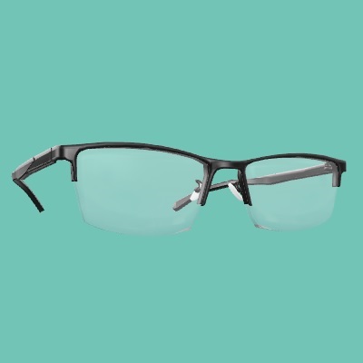 Cyan glasses